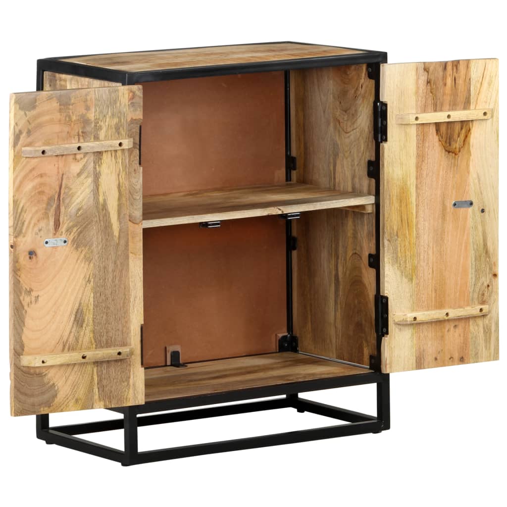 Skänk Trä Handsnidad 60x35x75 cm massivt mangoträ