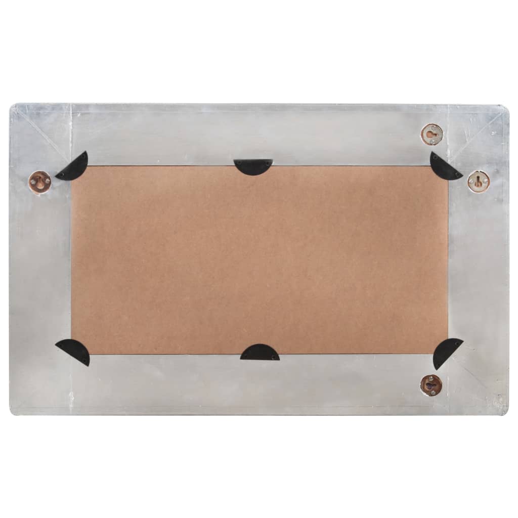 Väggspegel 80x50 cm metall