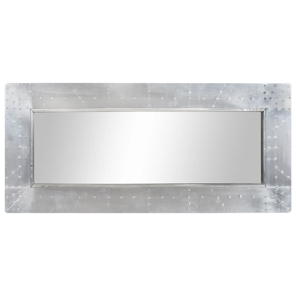 Väggspegel 110x50 cm metall