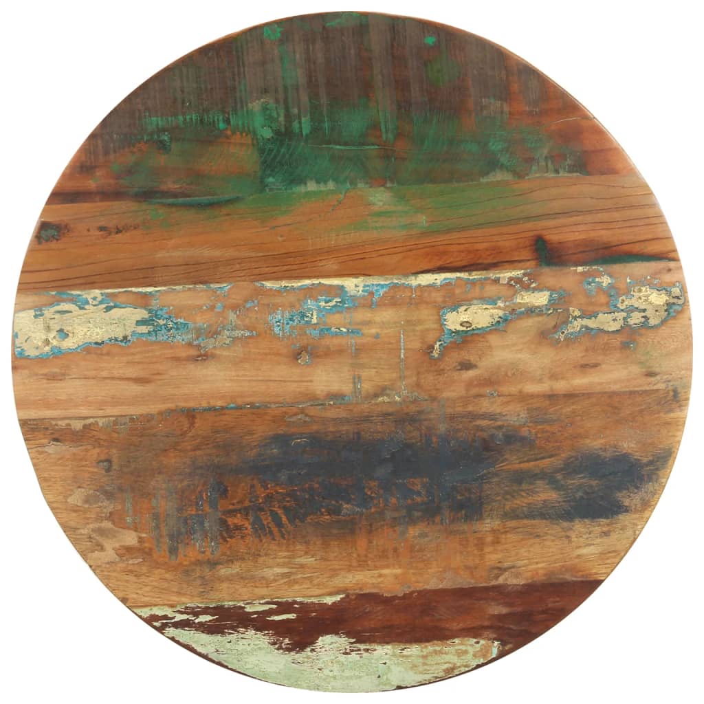 Sidobord 48x48x56 cm massivt återvunnet trä