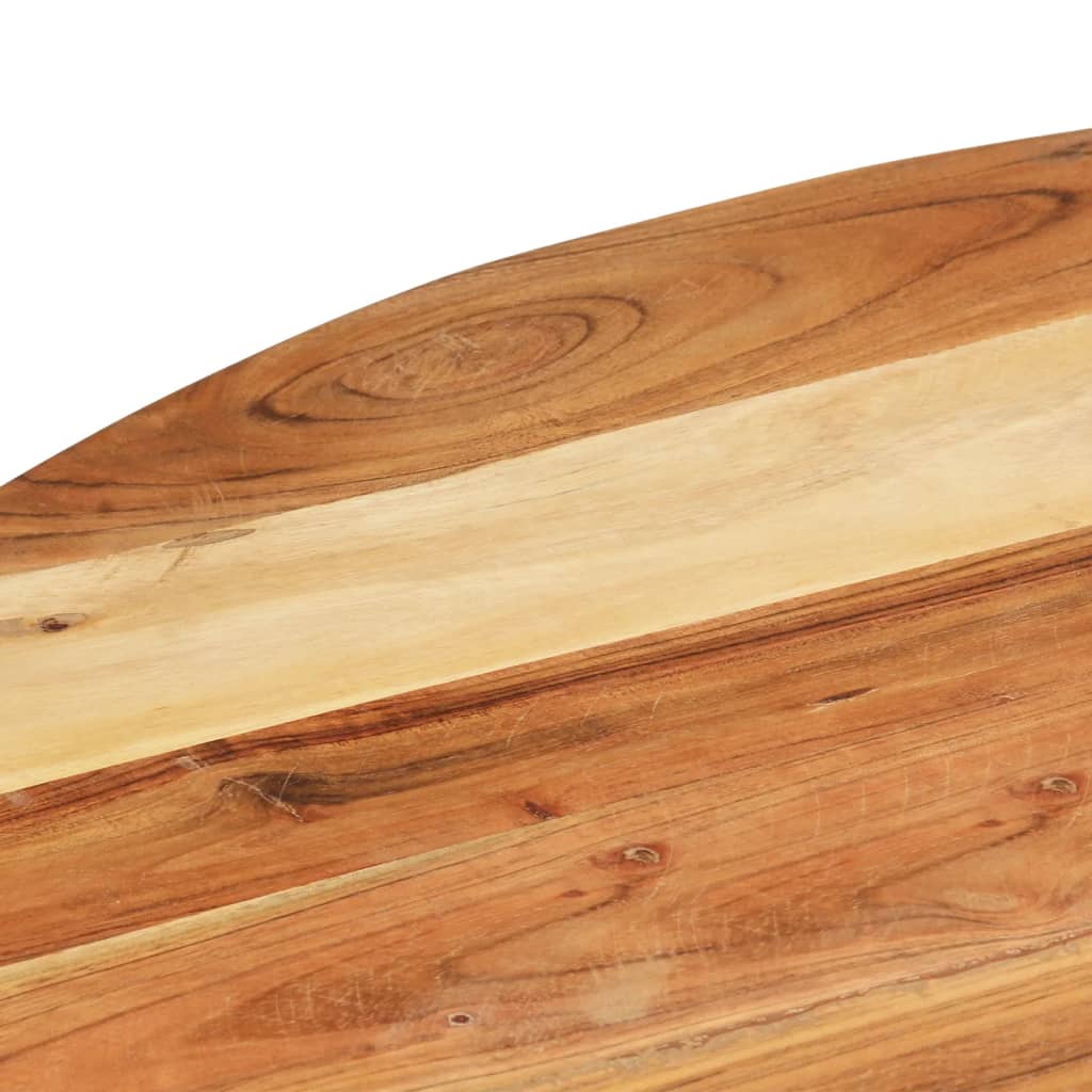 Sidobord 68x68x56 cm massivt akaciaträ