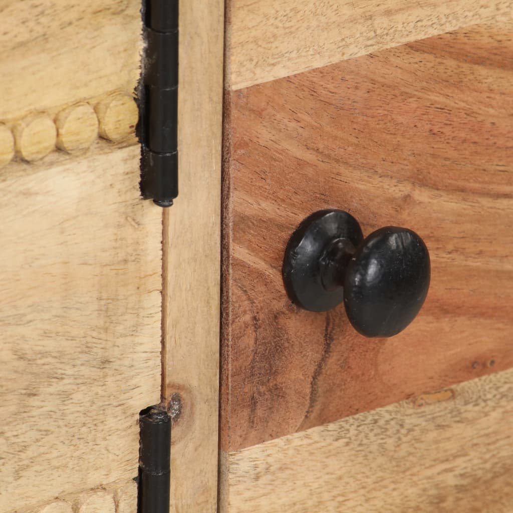 Sidobord Trä 115x35x75 cm massivt akaciaträ
