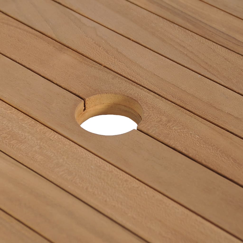 Badrumsunderskåp teak med handfat marmor svart