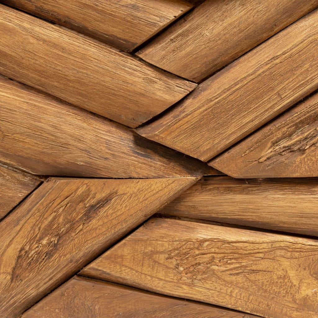 Soffbord Trä eroderat teakträ 110x35x38 cm