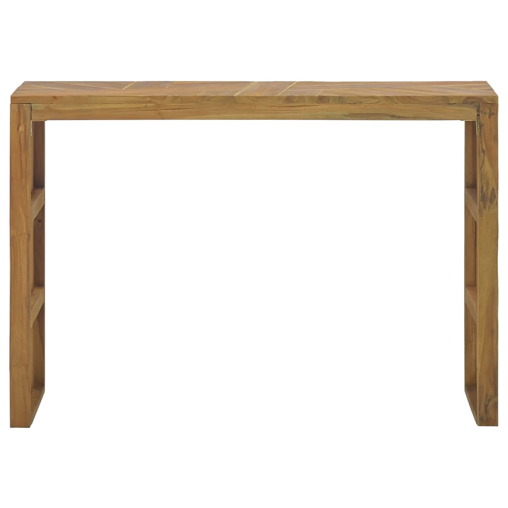 Avlastningsbord 110x35x75 cm massiv teak