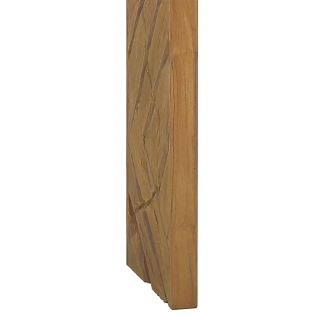 Avlastningsbord 110x35x75 cm massiv teak