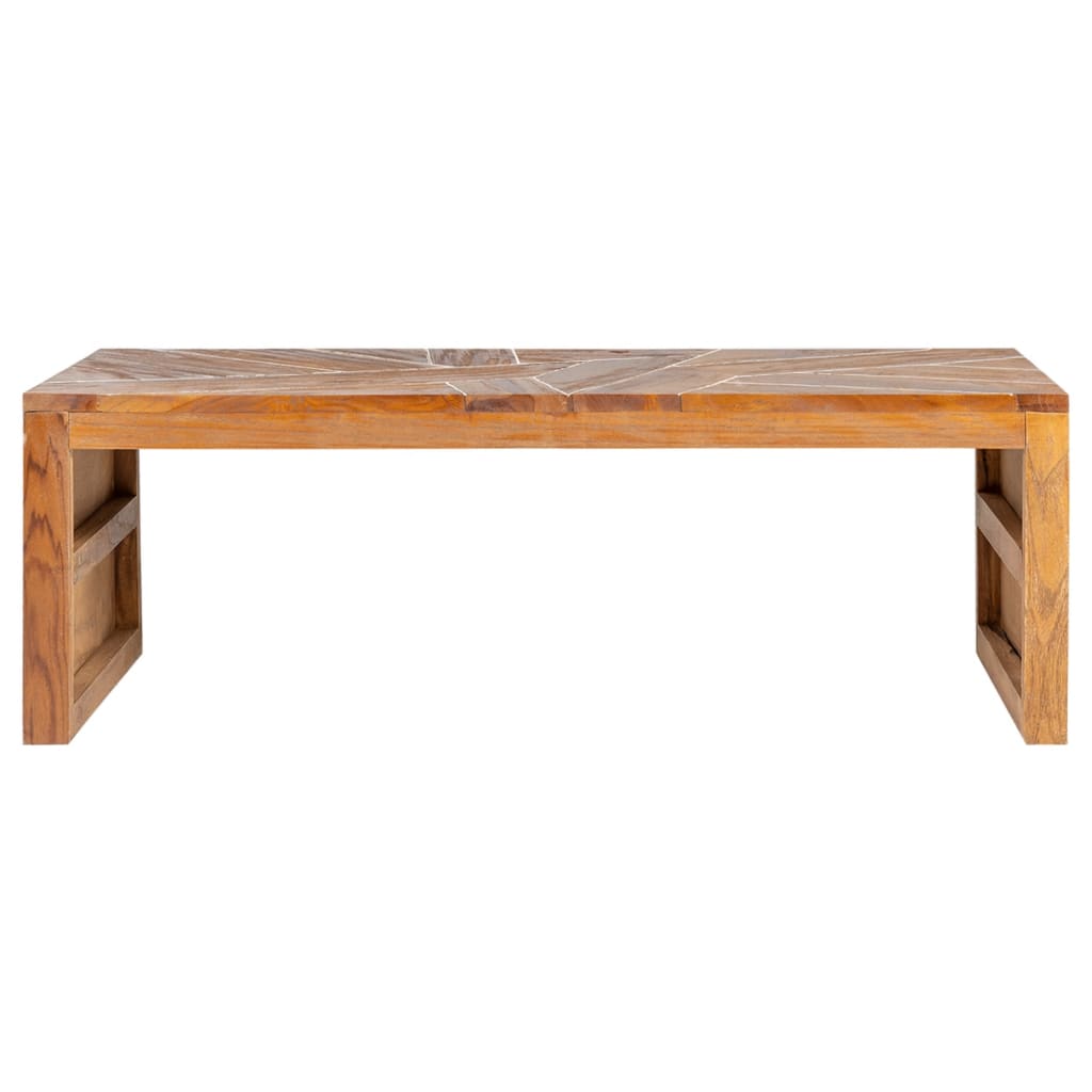 Tv-bänk 110x60x38 cm massiv teak