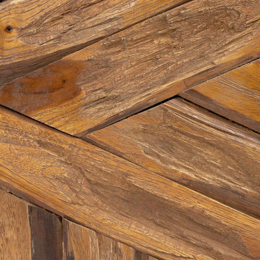 Tv-bänk 110x60x38 cm massiv teak