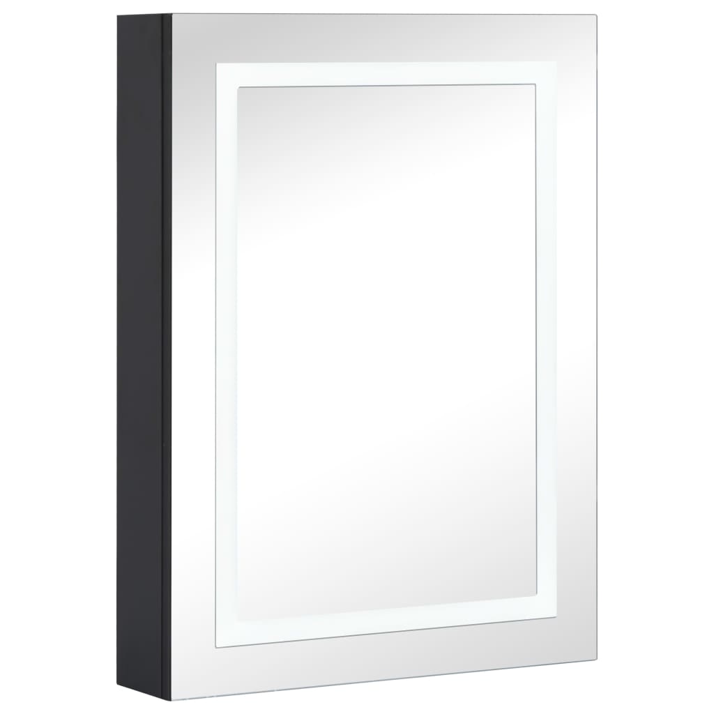 Badrumsspegel Spegelskåp LED 50x13x70 cm