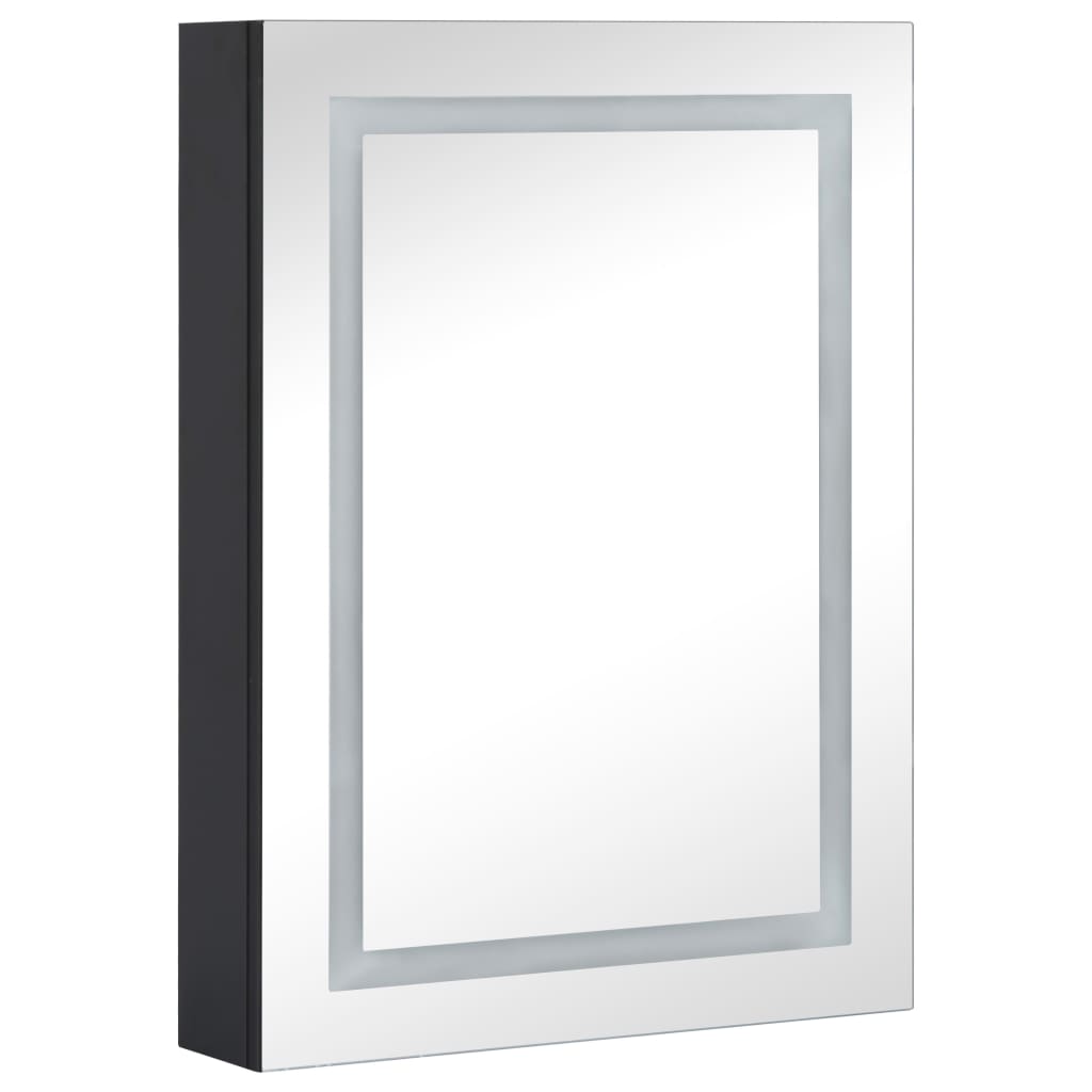 Badrumsspegel Spegelskåp LED 50x13x70 cm