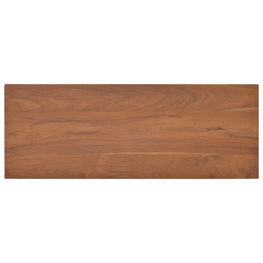 TV-bänk 80x30x50 cm massiv teak