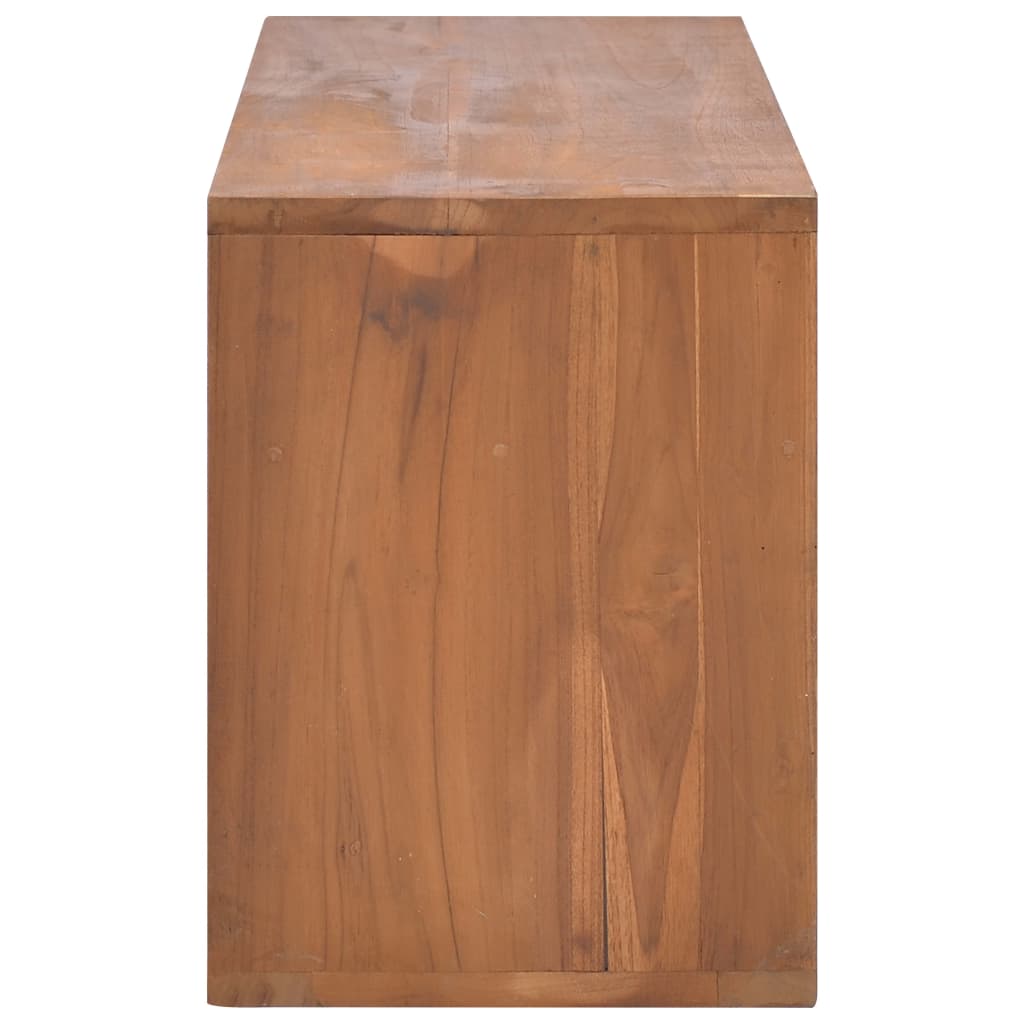 TV-bänk 90x30x40 cm massiv teak
