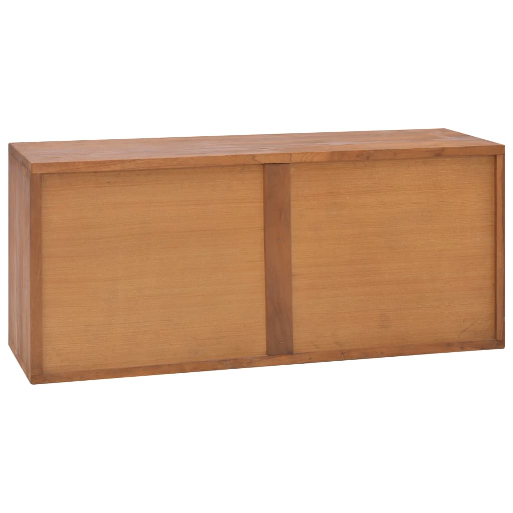 TV-bänk 90x30x40 cm massiv teak