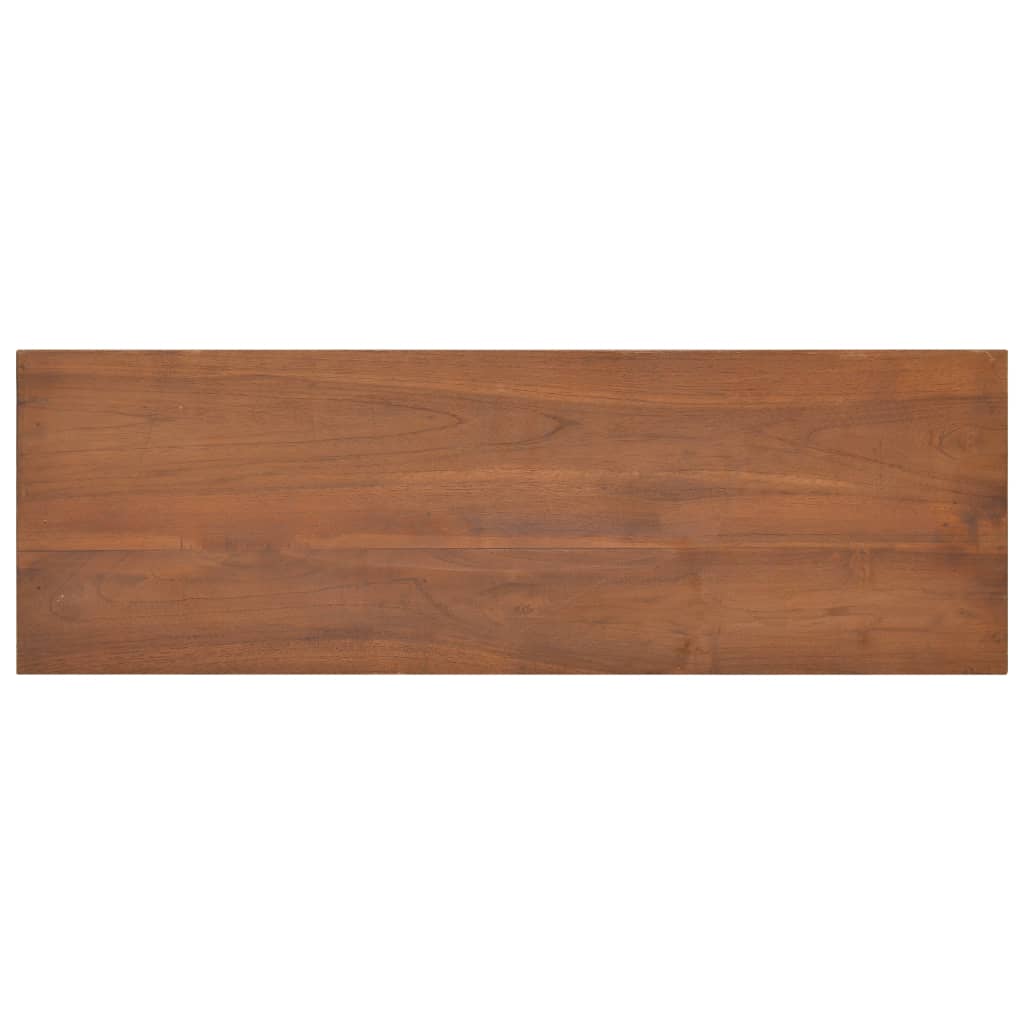 TV-bänk 90x30x40 cm massiv teak