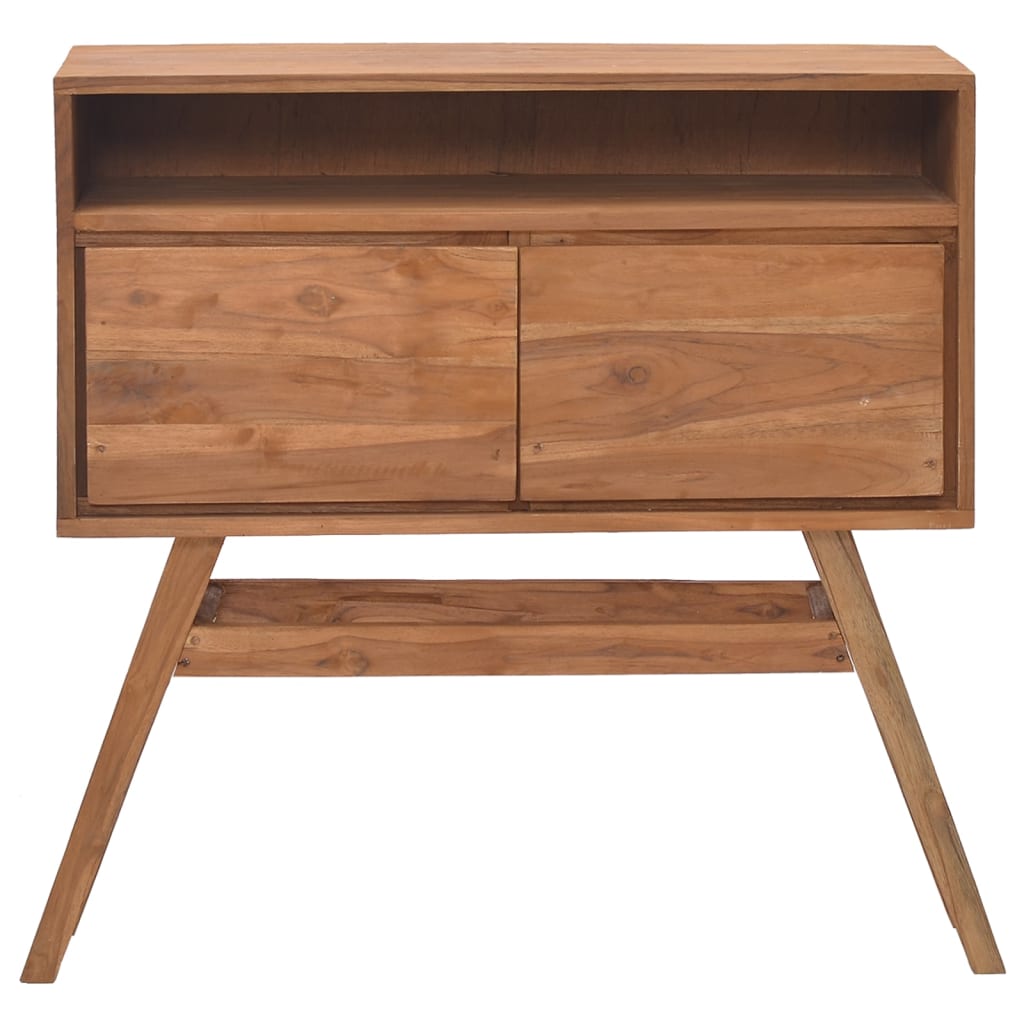 Avlastningsbord 80x30x80 cm massiv teak