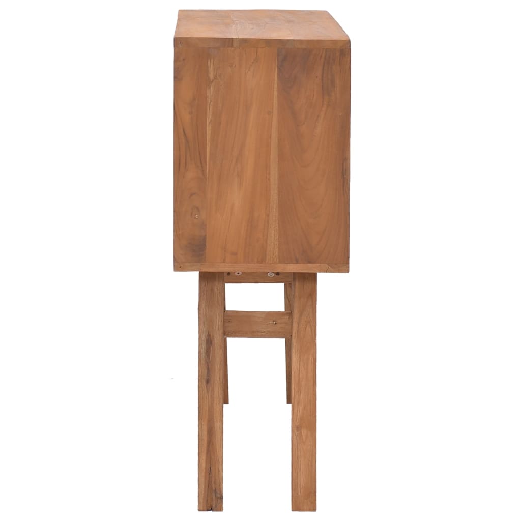 Avlastningsbord 80x30x80 cm massiv teak