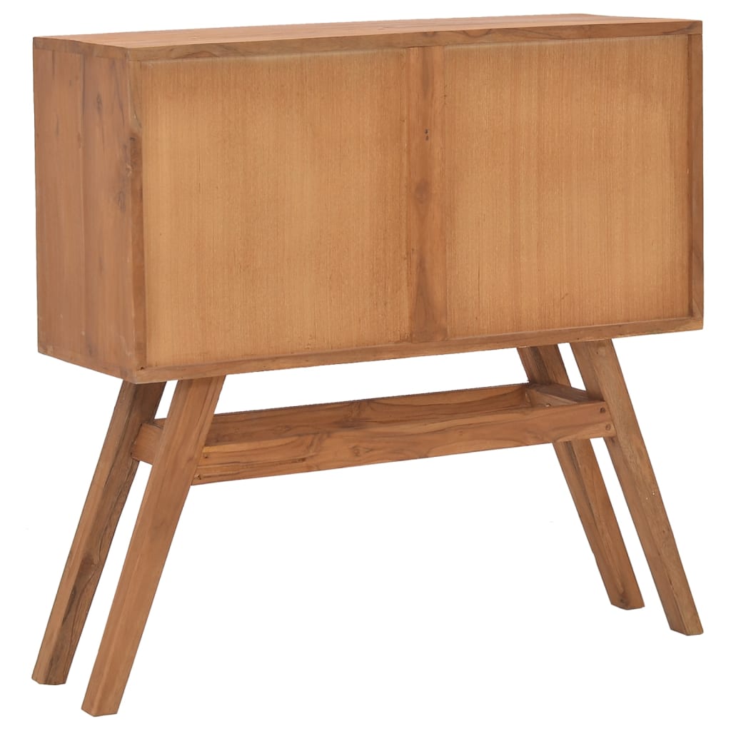Avlastningsbord 80x30x80 cm massiv teak