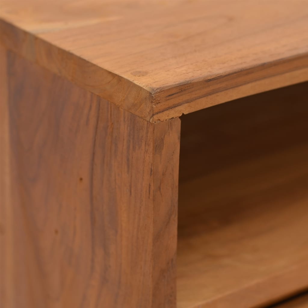 Avlastningsbord 80x30x80 cm massiv teak