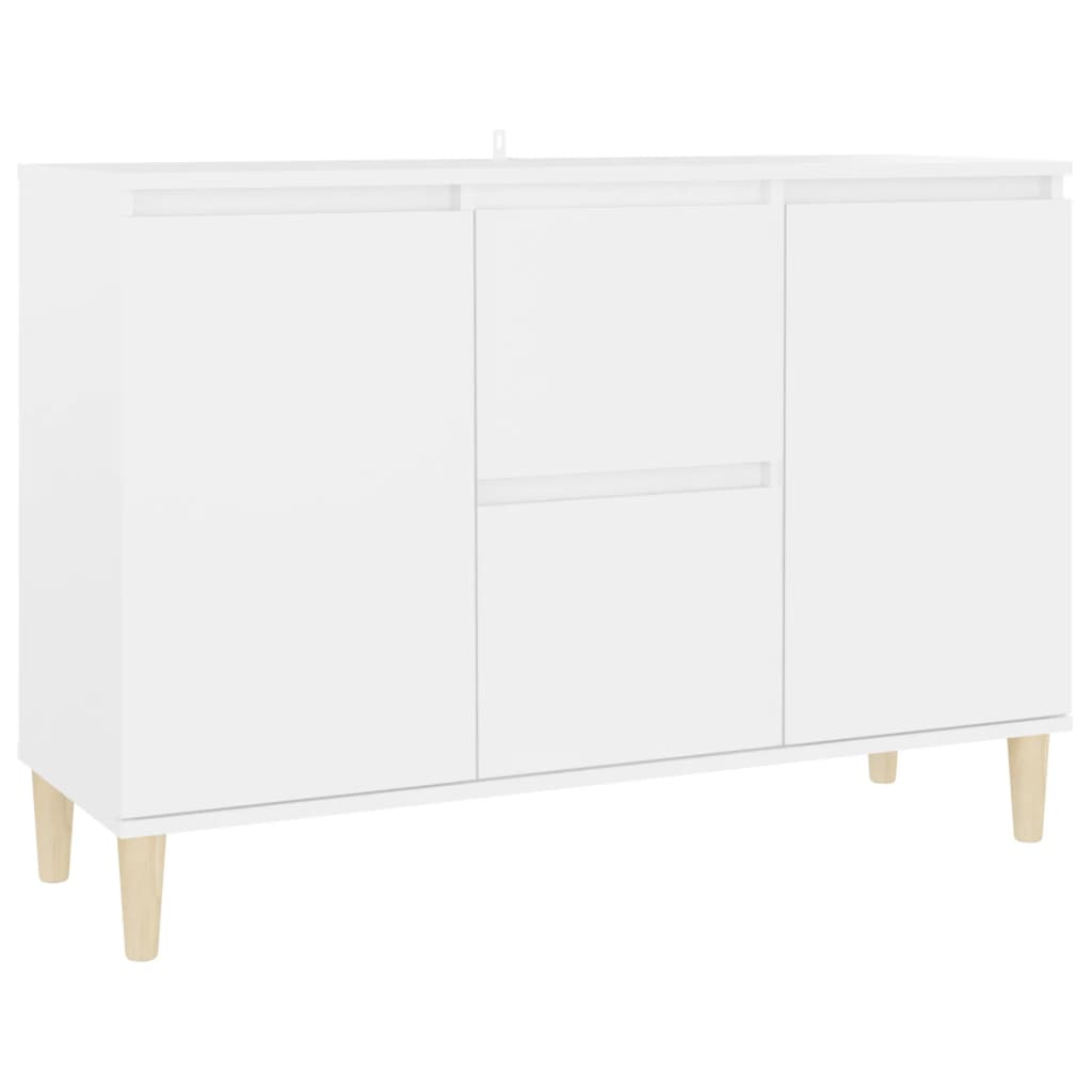 Skänk Vit 101x35x70 cm
