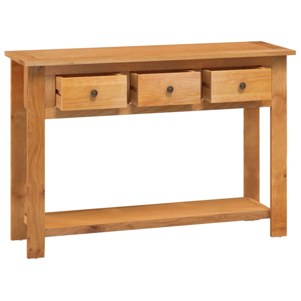 Avlastningsbord 110x35x75 cm massiv teak