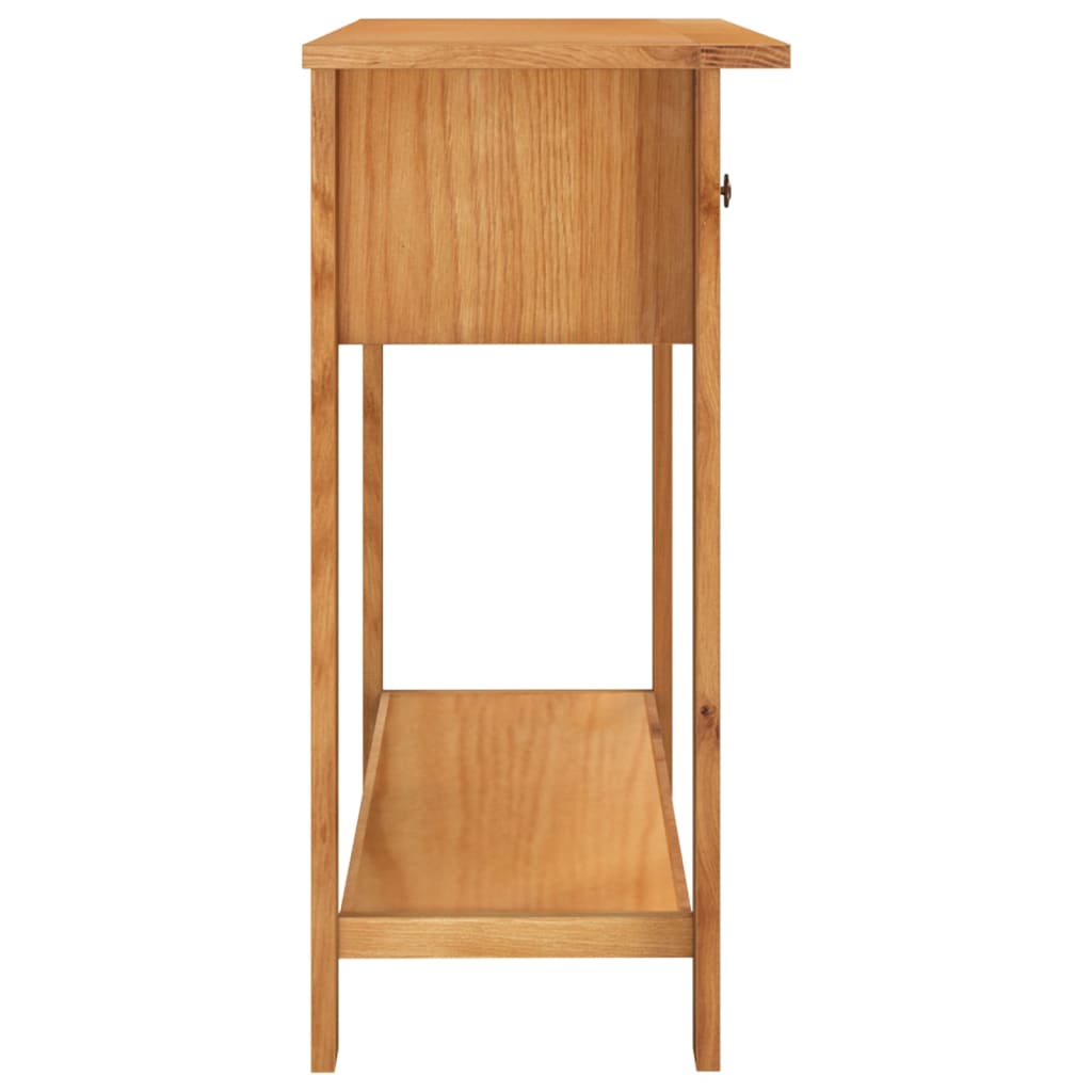 Avlastningsbord 110x35x75 cm massiv teak