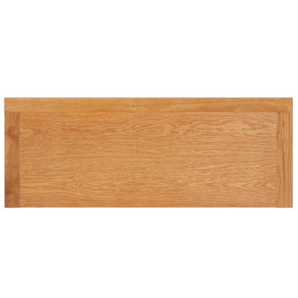 Avlastningsbord 110x35x75 cm massiv teak