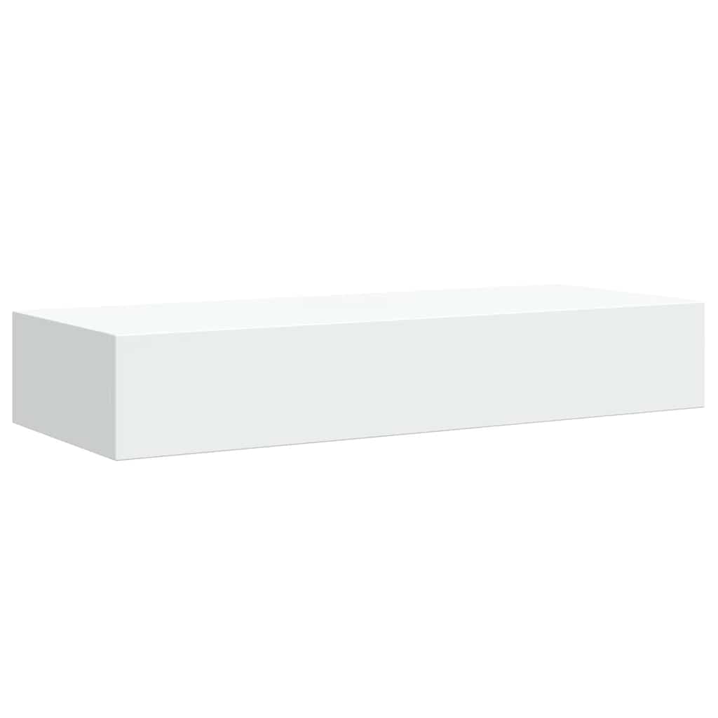 Vägghylla Vit låda 60x23,5x10 cm