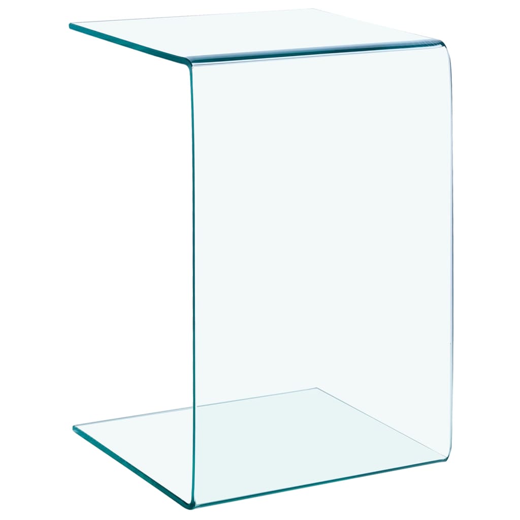 Sidobord DIV. 40x40x60 cm härdat glas