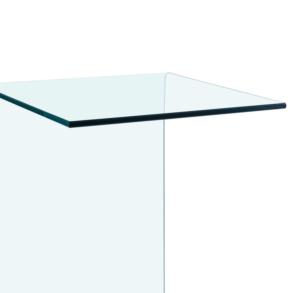 Sidobord DIV. 40x40x60 cm härdat glas