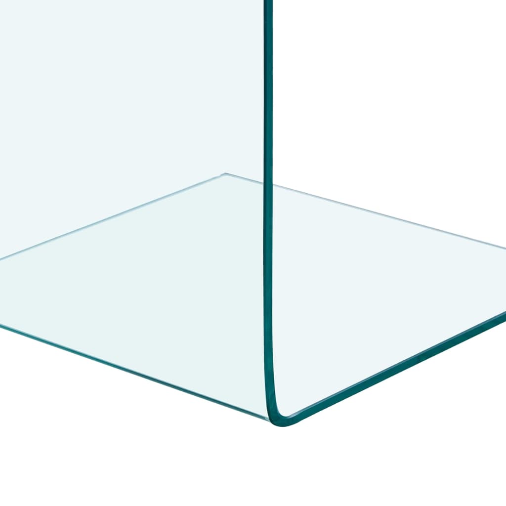 Sidobord DIV. 40x40x60 cm härdat glas