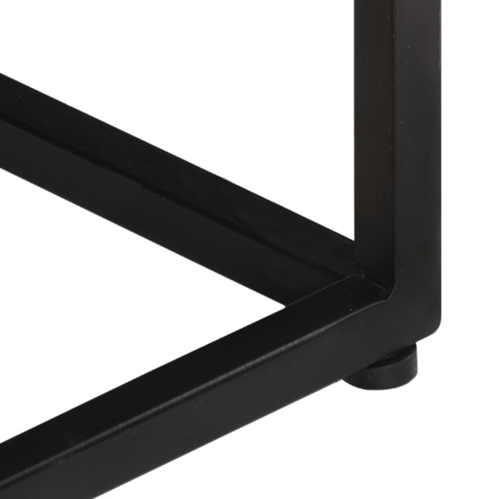 TV-bänk 110x30x45 cm grovt mangoträ