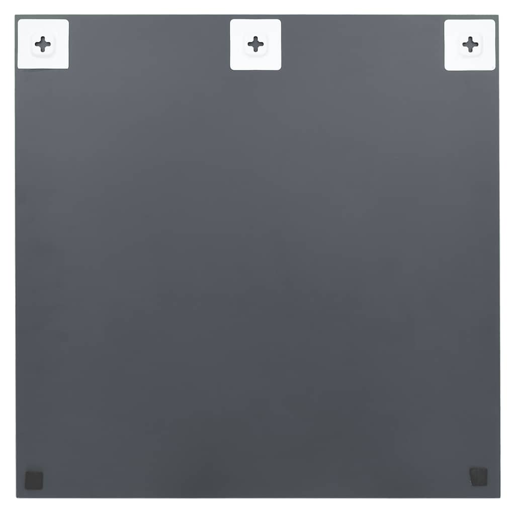 Väggspegel LED-belysning fyrkantig