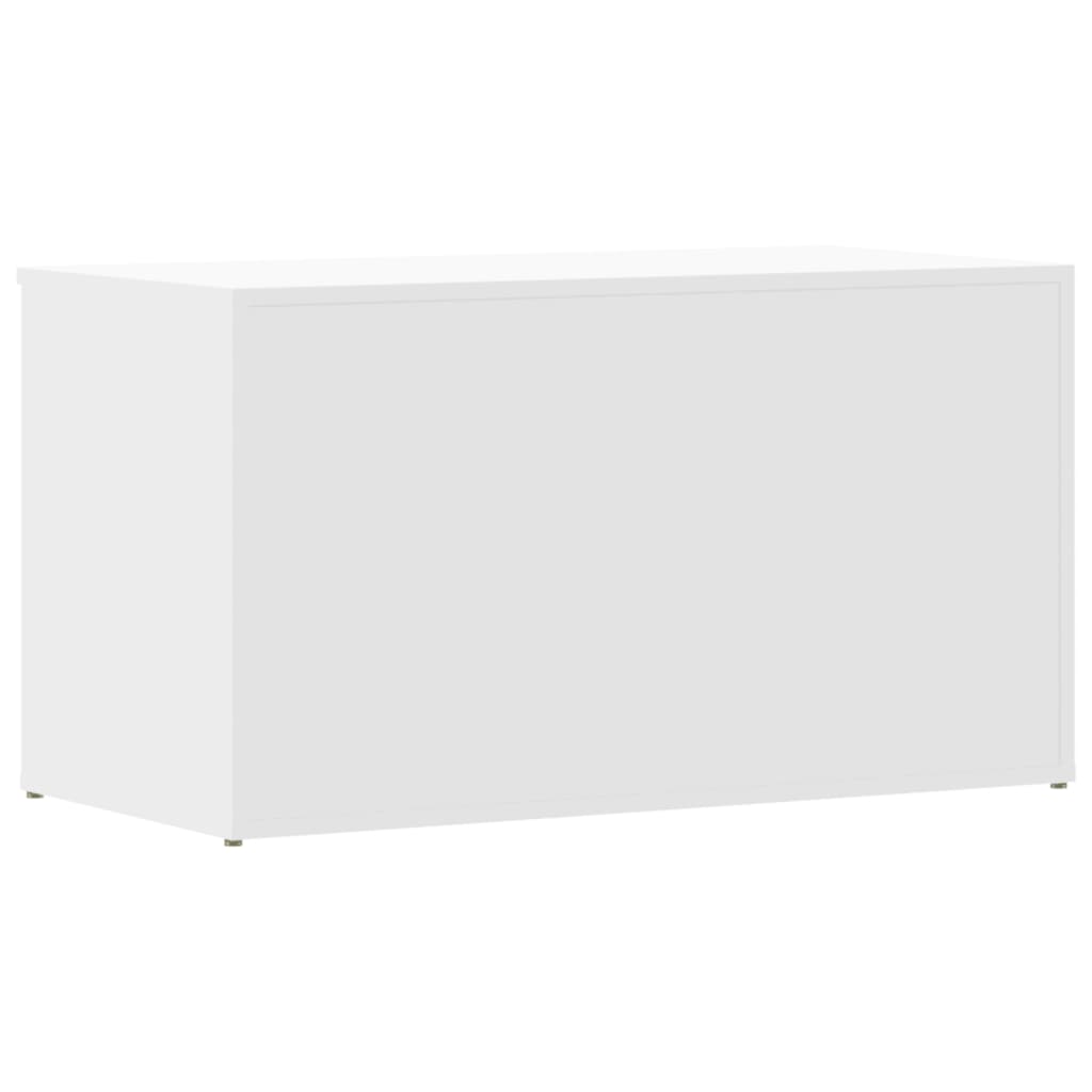 Förvaringskista Vit 84x42x46 cm