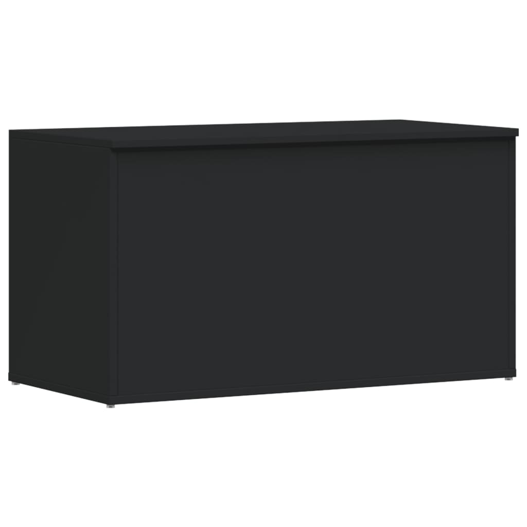 Förvaringskista Svart 84x42x46 cm