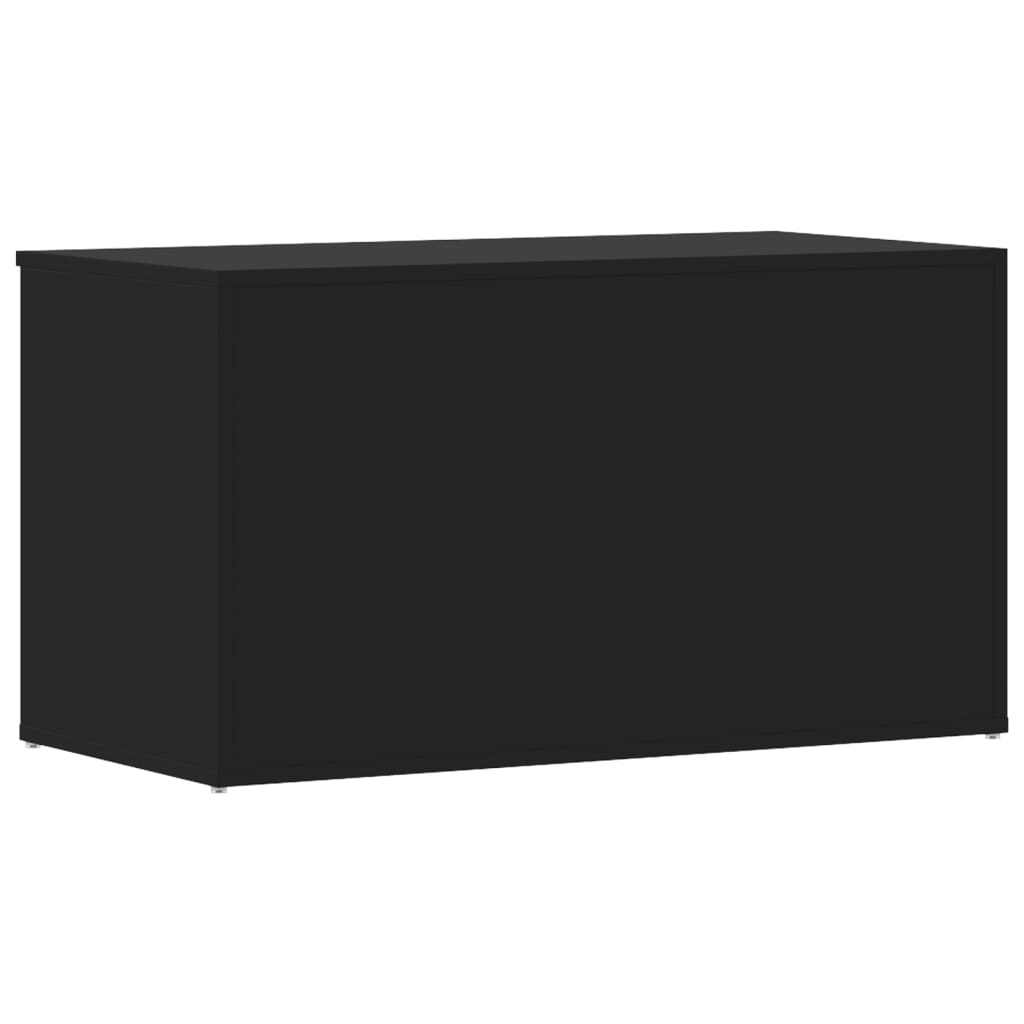Förvaringskista Svart 84x42x46 cm