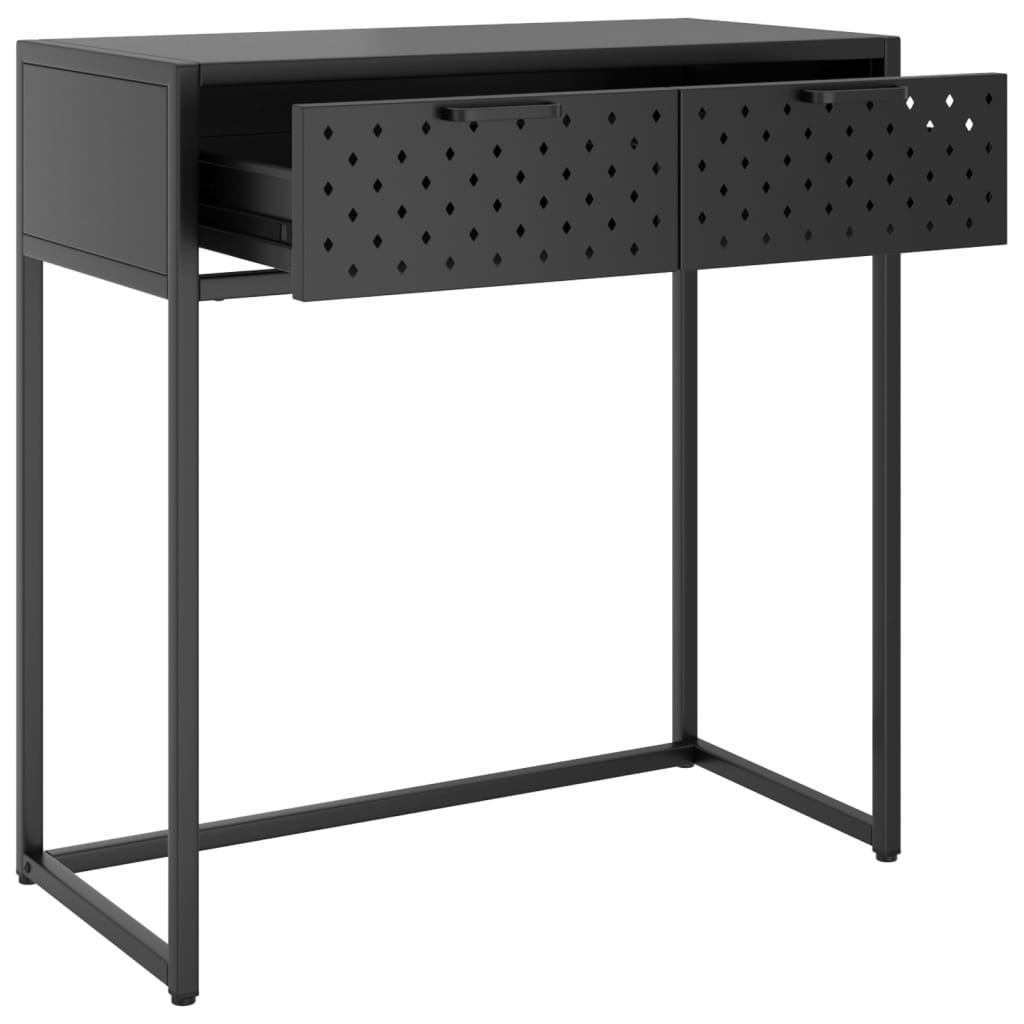 Avlastningsbord Konsollbord DIV. antracit 72x35x75 cm stål
