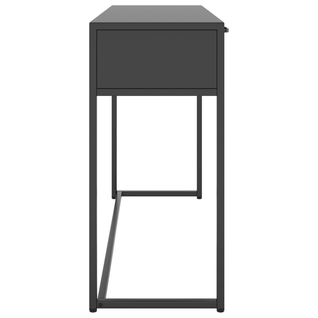 Avlastningsbord Konsollbord DIV. antracit 106x35x75 cm stål