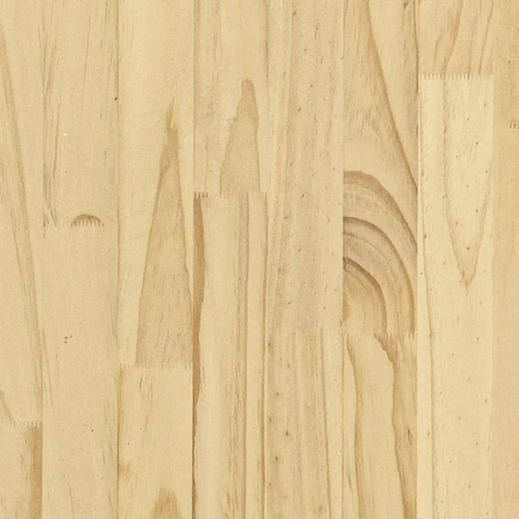 Sängbord 2 st 40x29,5x64 cm massiv furu