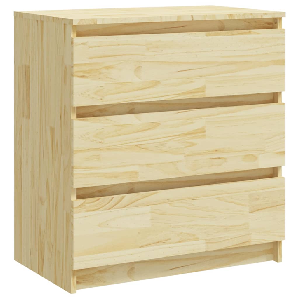 Sängbord Nattduksbord Trä 60x36x64 cm massiv furu