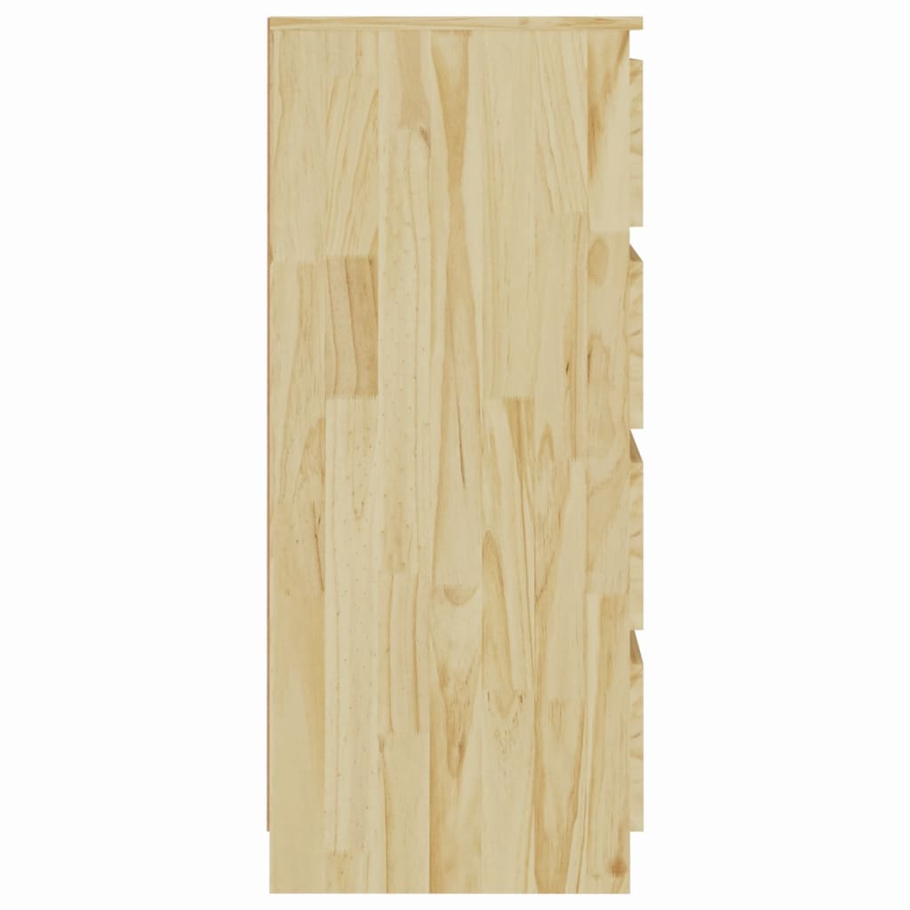 Skåp Trä 60x36x84 cm massiv furu