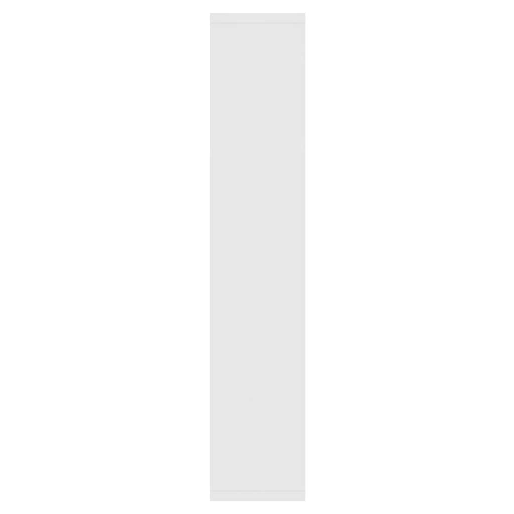 Badrumsspegel Spegelskåp LED Vit 91x15x76,5 cm