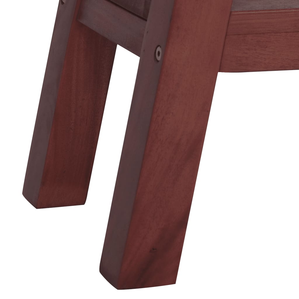 Avlastningsbord Konsollbord Brun 110x30x75 cm massiv mahogny