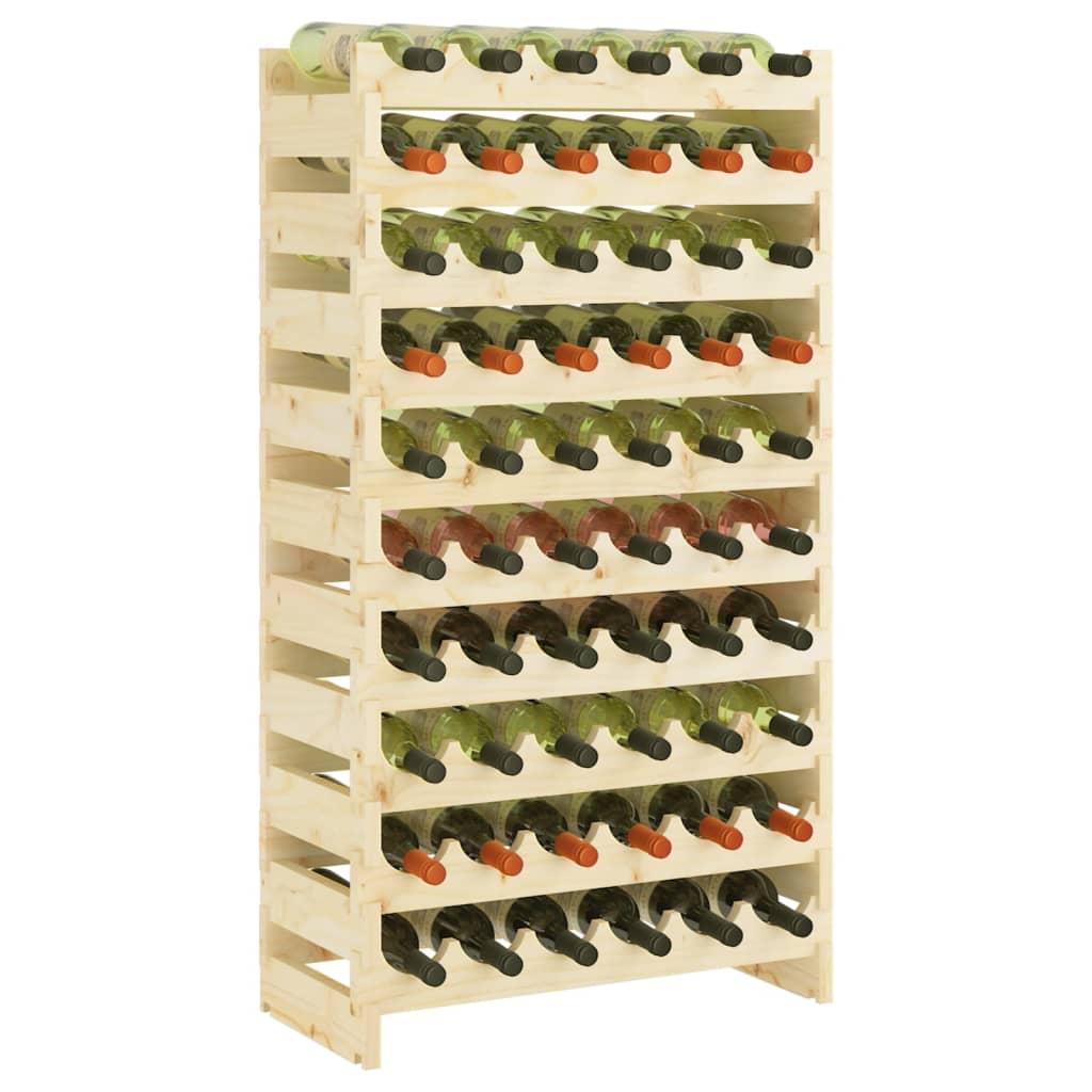 Vinställ 65x29x112 cm massiv furu