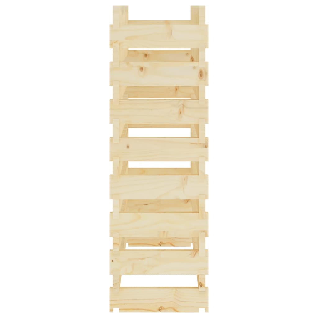 Vinställ 83x29x90 cm massiv furu