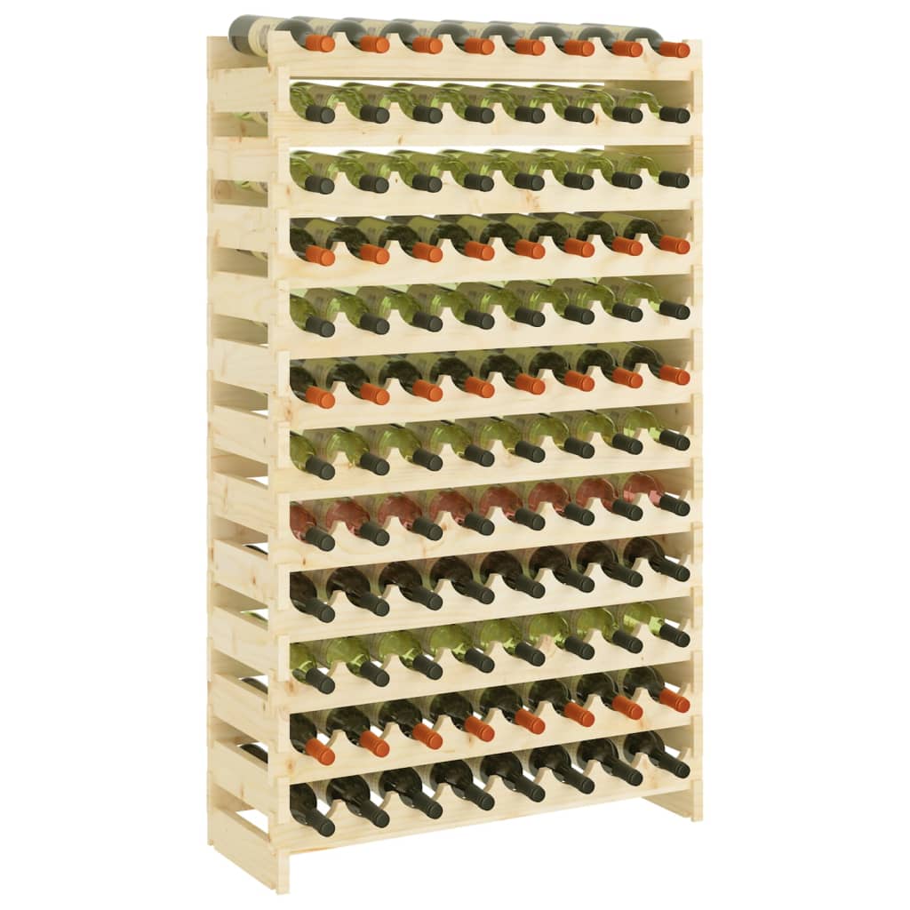 Vinställ 83x29x134 cm massiv furu