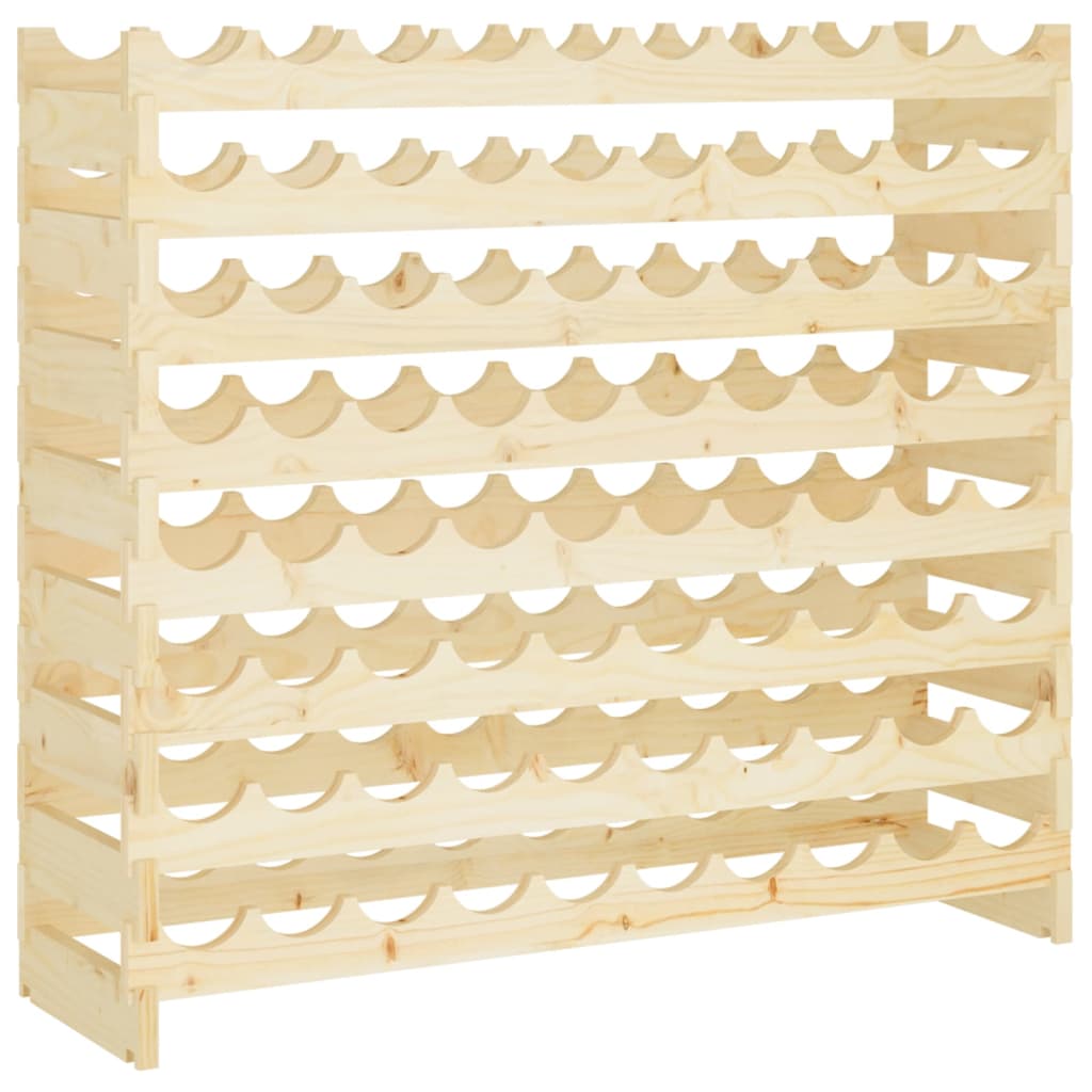 Vinställ 101x29x90 cm massiv furu