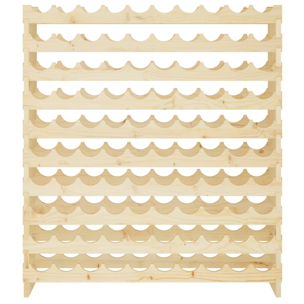 Vinställ 101x29x112 cm massiv furu