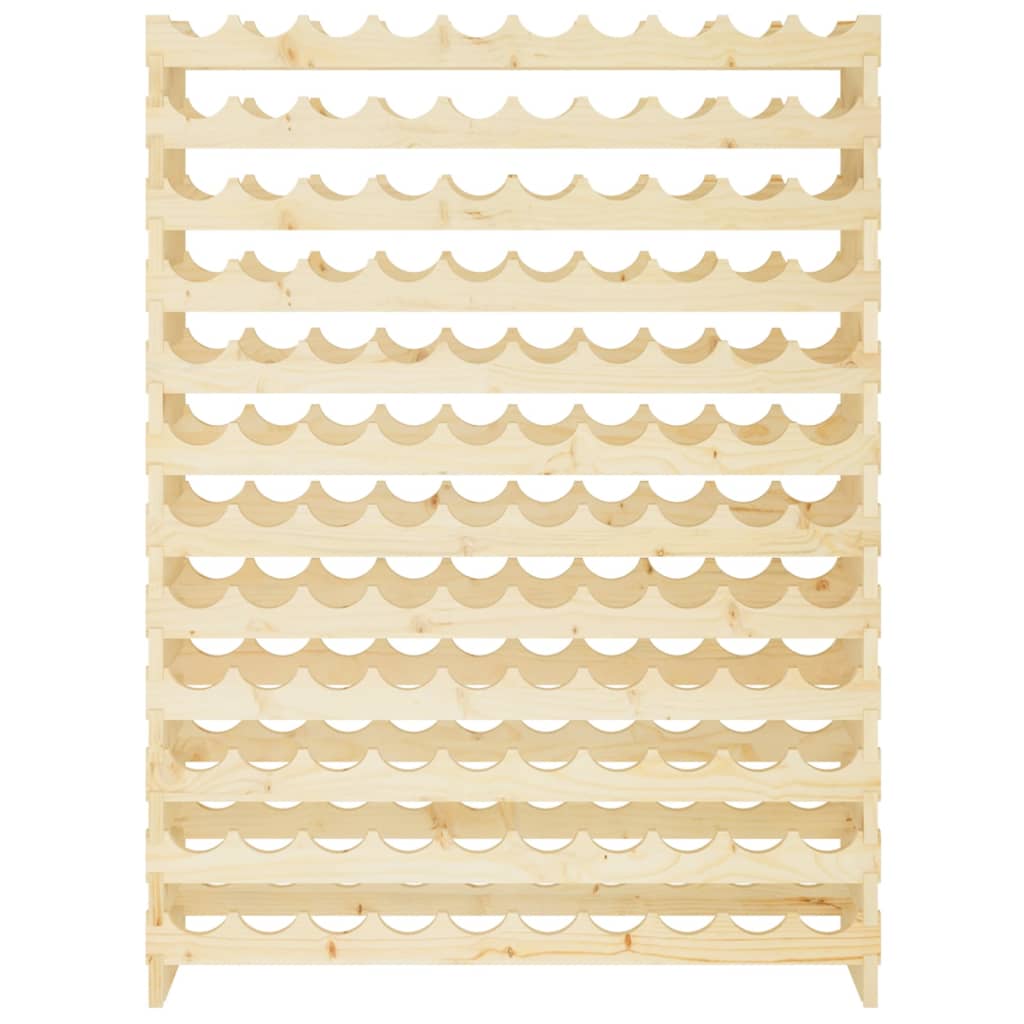 Vinställ 101x29x134 cm massiv furu