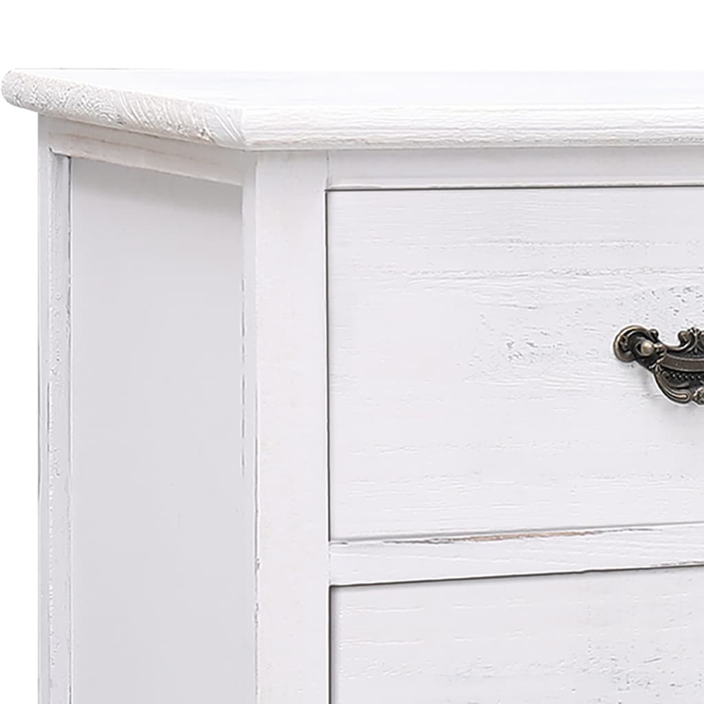 Tv-bänk antikvit 108x30x40 cm massivt kejsarträ