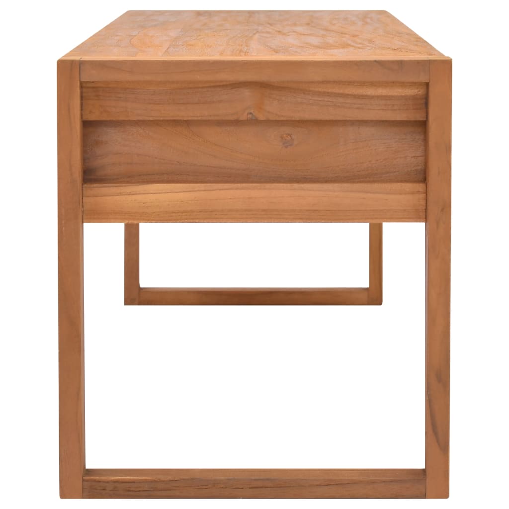 Tv-bänk 120x40x45 cm massiv teak